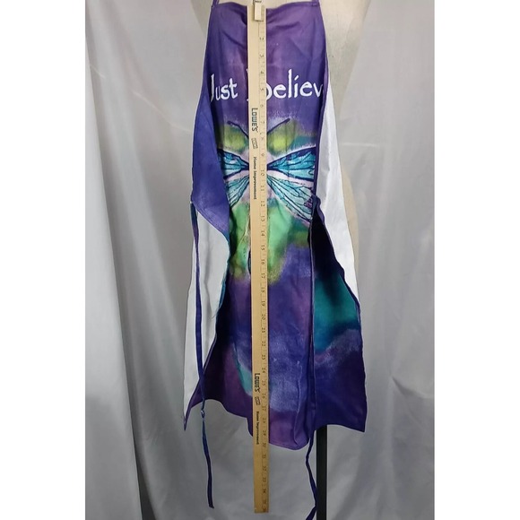Dragonfly Apron Just‎ Believe Pretty Purple Enchanted Stylish All Purpose Apron - Picture 8 of 15